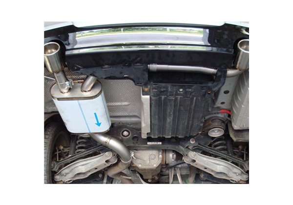 Escape deportivo Fox BMW 3er E90/91/92/93 325d 330d Todos