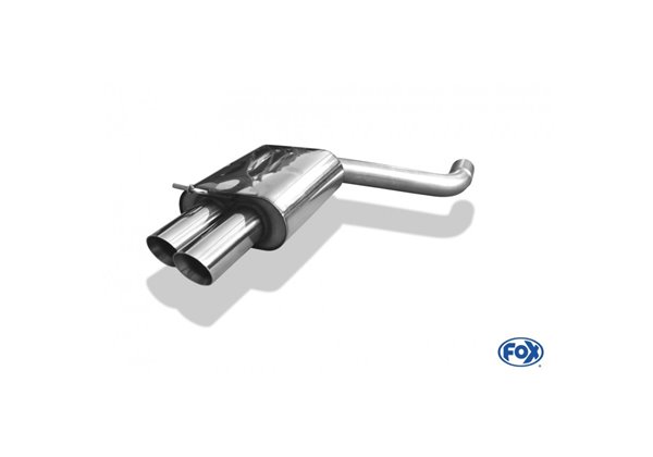 Escape deportivo Fox BMW 3er E90/91/92/93 325d 330d Todos