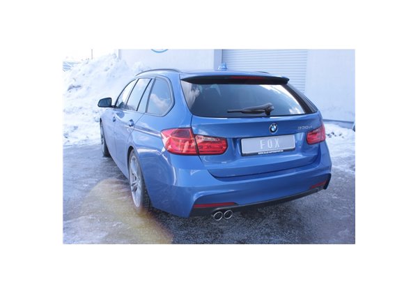Escape deportivo Fox BMW 3er F30/31 330d Todos