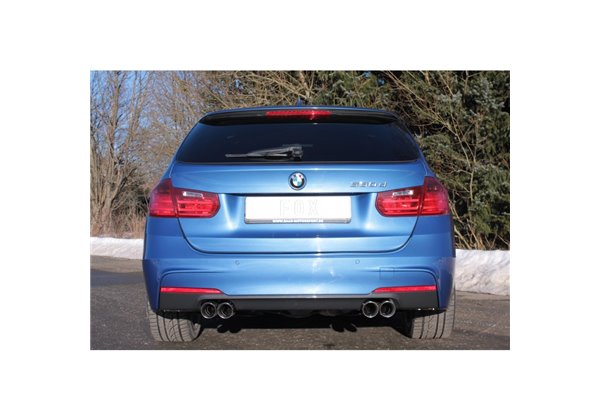 Escape deportivo Fox BMW 3er F30/31 330d Todos