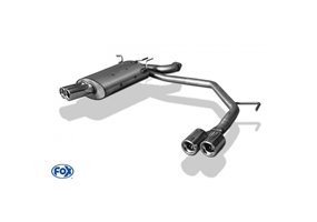 Escape deportivo Fox BMW 5er E39 Limousine 520i/ 523i/ 525i/ 528i Todos