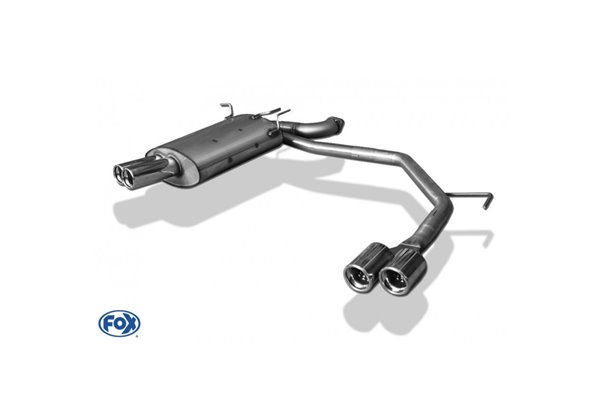 Escape deportivo Fox BMW 5er E39 Limousine 520i/ 523i/ 525i/ 528i Todos