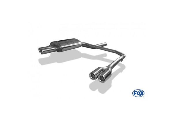 Escape deportivo Fox BMW 5er E60/ E61 E60/61 520d 525d 530d Todos