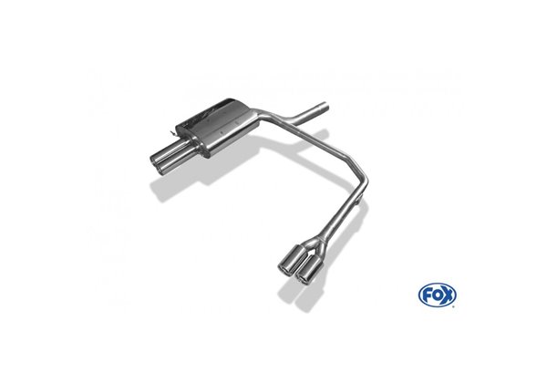 Escape deportivo Fox BMW 5er E60/ E61 E60/61 520d 525d 530d Todos