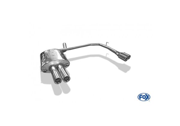 Escape deportivo Fox BMW 5er E60/ E61 E60/61 520d 525d 530d Todos