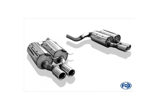 Escape deportivo Fox BMW 5er E60/ E61 E60 M5 Todos