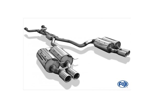 Escape deportivo Fox BMW 5er E60/ E61 E60 M5 Todos