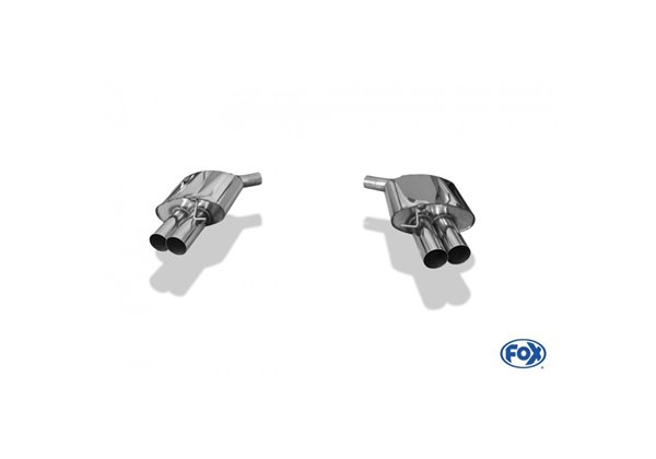 Escape deportivo Fox BMW 5er F10/ F11 535d Todos