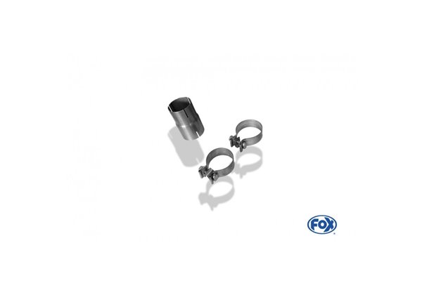 Escape deportivo Fox BMW X3 F25 18i/ 18d bis 28i/30d Todos