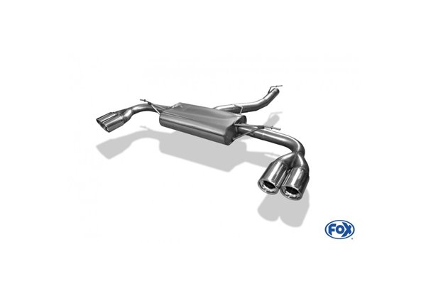 Escape deportivo Fox BMW X3 F25 18i/ 18d bis 28i/30d Todos