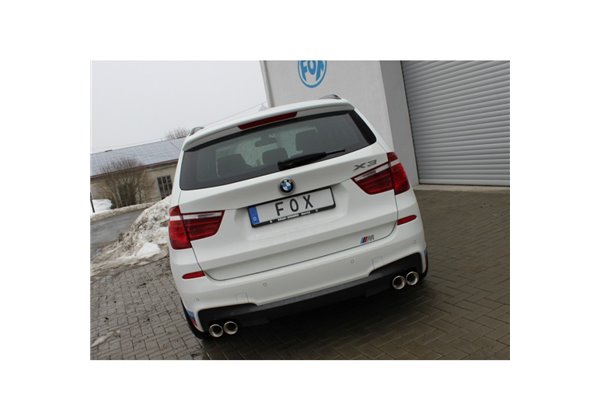 Escape deportivo Fox BMW X3 F25 35i 35d Todos