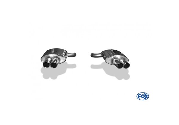 Escape deportivo Fox BMW 6er F12/ F13/ F06 640i Todos