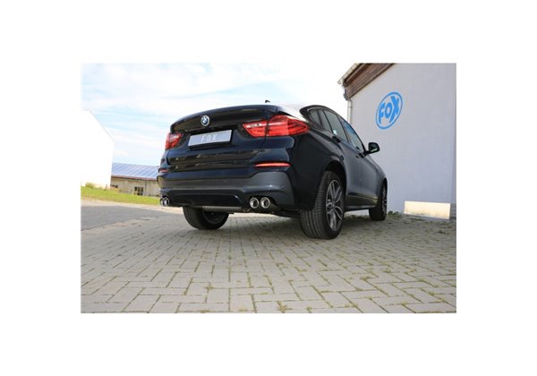 Escape deportivo Fox BMW X4 F26 (2014-2017) 18i/ 18d bis 28i/30d Todos