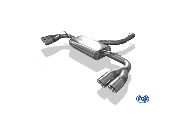 Escape deportivo Fox BMW X4 F26 (2014-2017) 18i/ 18d bis 28i/30d Todos