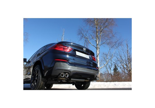 Escape deportivo Fox BMW X4 F26 (2014-2017) 35i 35d Todos
