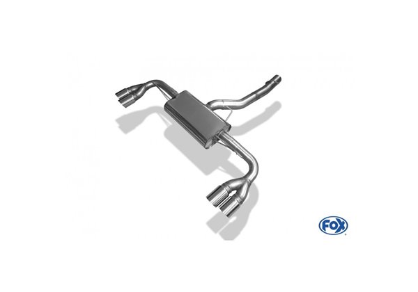 Escape deportivo Fox BMW X4 F26 (2014-2017) 35i 35d Todos