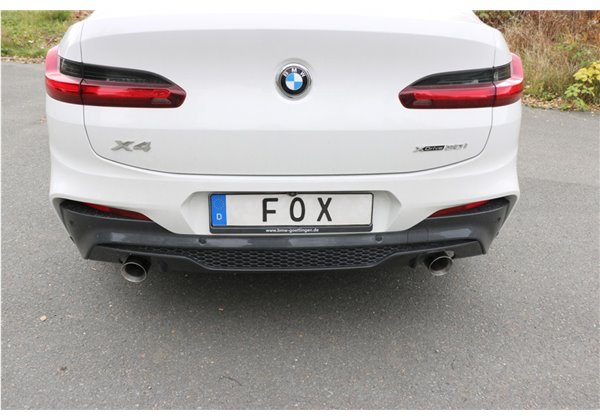 Escape deportivo Fox Bmw X4 G02 30i 2018