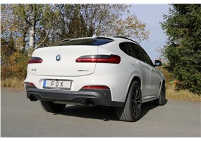 Escape deportivo Fox Bmw X4 G02 30i 2018