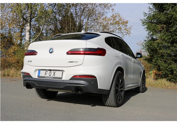 Escape deportivo Fox Bmw X4 G02 30i 2018