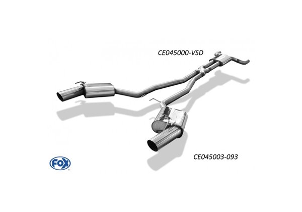 Escape deportivo Fox Chevrolet Camaro Todos