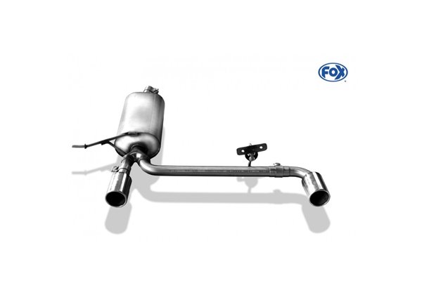 Escape deportivo Fox Dacia Duster 4x2 1,6l 1,5l D Todos