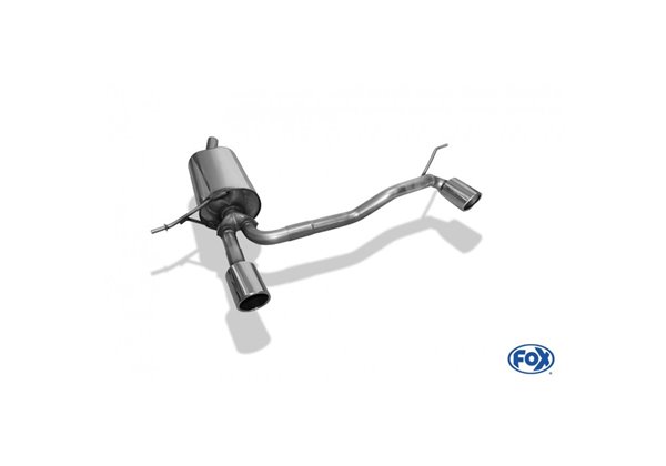 Escape deportivo Fox Dacia Duster 4,2 Facelift (desde 2017) Todos