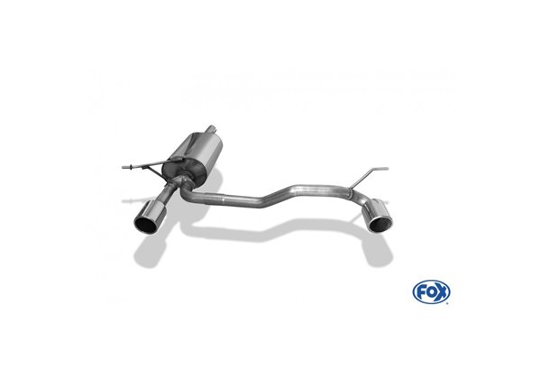 Escape deportivo Fox Dacia Duster 4,2 Facelift (desde 2017) Todos