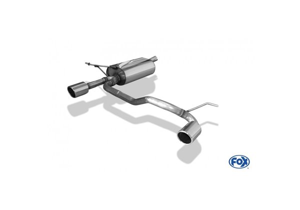 Escape deportivo Fox Dacia Duster 4,2 Facelift (desde 2017) Todos