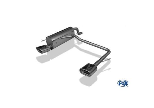 Escape deportivo Fox Fiat Grande Punto Benzin Todos