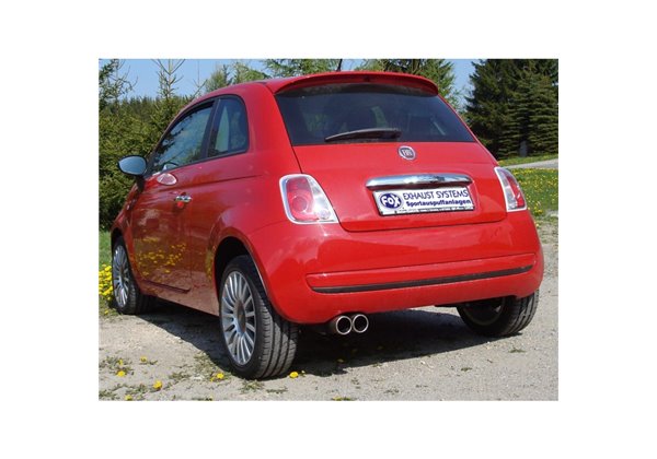 Escape deportivo Fox Fiat 500 1,2l 1,4l 1,3l D Todos