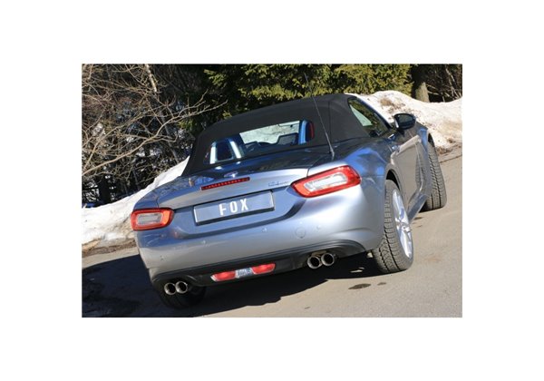 Escape deportivo Fox Fiat 124 Spider Todos