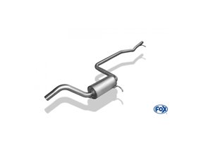 Escape deportivo Fox Ford Fiesta III (1989 - 1995) 1,1l 1,3l Todos