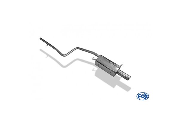 Escape deportivo Fox Ford Fiesta VI (2001-2008) 1,2l - 1,4l Todos