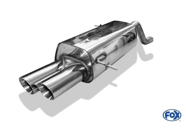 Escape deportivo Fox Ford Fiesta VI - JA8 1,6l 77/88kW 2008