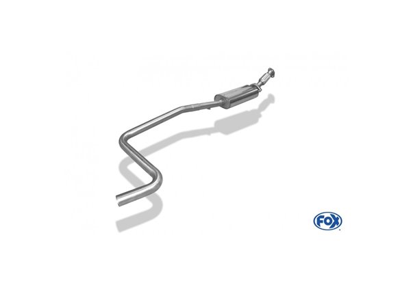 Escape deportivo Fox Ford Fiesta VII (desde 2008) 1,2l 1,4l D 1,6l D Todos