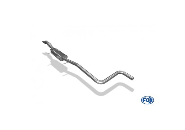 Escape deportivo Fox Ford Fiesta VII (desde 2008) 1,2l 1,4l D 1,6l D Todos