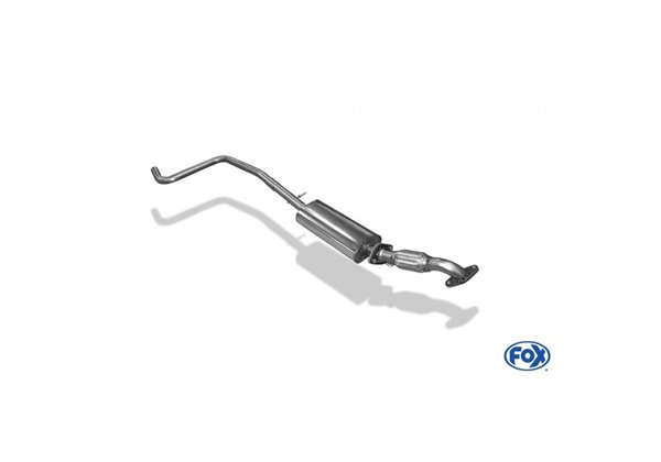 Escape deportivo Fox Ford Fiesta VII (desde 2008) 1,2l 1,4l D 1,6l D Todos