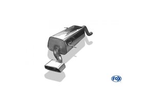 Escape deportivo Fox Ford Fiesta VII (desde 2008) 1,2l 1,4l D 1,6l D Todos