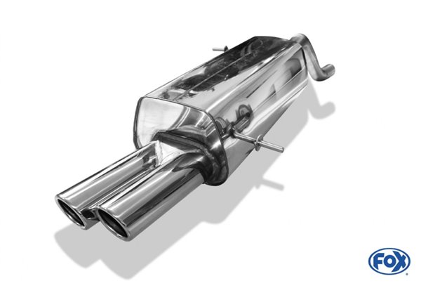 Escape deportivo Fox Ford Fiesta VI - JA8 1,0l 1,4l 2008