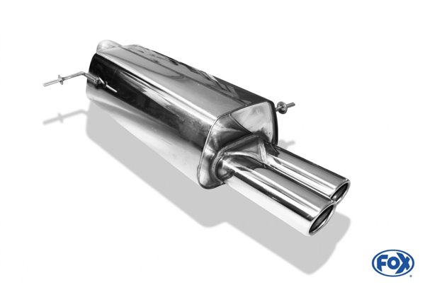 Escape deportivo Fox Ford Fiesta VI - JA8 1,0l 1,4l 2008