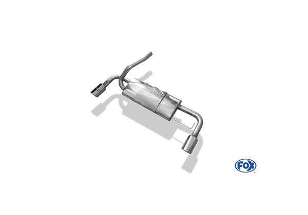 Escape deportivo Fox Ford Focus I (Bj. 1998-2007) 1,4 1,6 1,8 DAW/ DBW