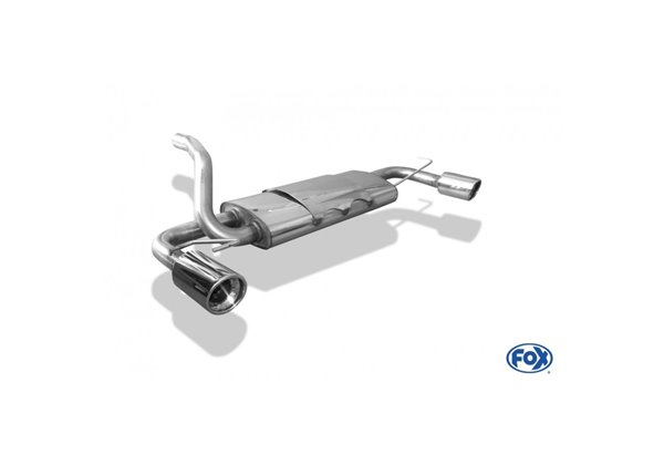 Escape deportivo Fox Ford Focus I (Bj. 1998-2007) 1,4 1,6 1,8 DAW/ DBW