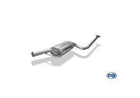 Escape deportivo Fox Ford Focus I (Bj. 1998-2007) 1,4 1,6 1,8 DAW/ DBW