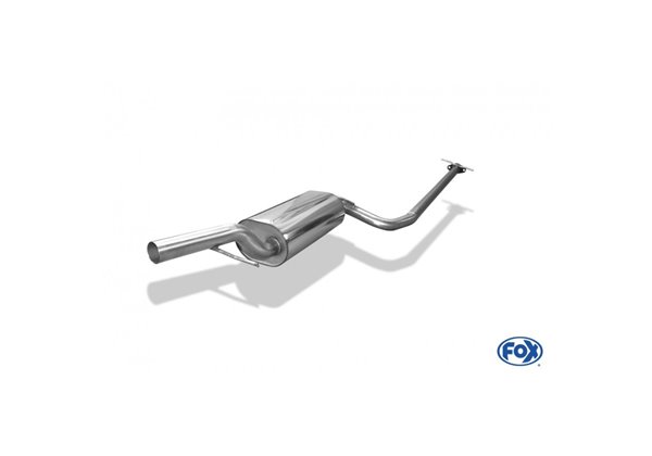 Escape deportivo Fox Ford Focus I (Bj. 1998-2007) 1,4 1,6 1,8 DAW/ DBW