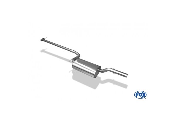 Escape deportivo Fox Ford Focus I (Bj. 1998-2007) 1,4 1,6 1,8 DAW/ DBW