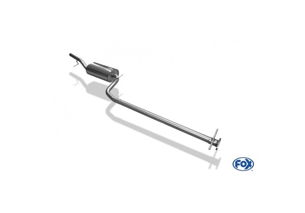 Escape deportivo Fox Ford Focus I (Bj. 1998-2007) 1,4 1,6 1,8 DAW/ DBW