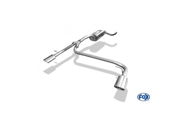 Escape deportivo Fox Ford Focus II (desde 2004) Fließheck Facelift 50mm