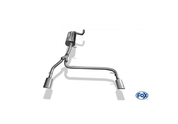 Escape deportivo Fox Ford Focus II (desde 2004) Fließheck Facelift 50mm