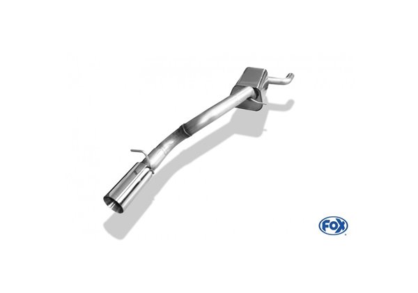 Escape deportivo Fox Ford Focus II (desde 2004) Fließheck Facelift 63,5mm