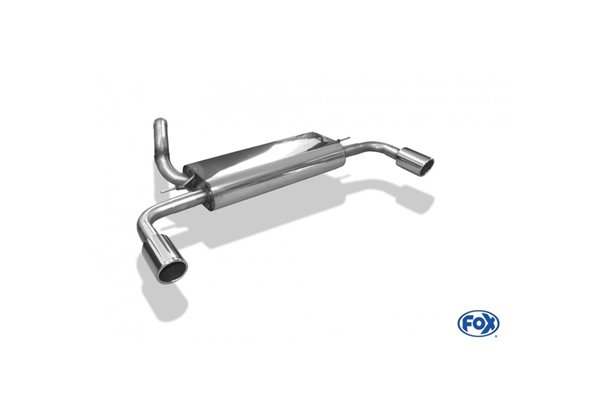 Escape deportivo Fox Ford Focus III (Bj. desde 2011) Fließheck Benzin Todos